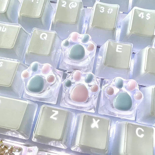 Cute Cat Paw Keyboard Keycap